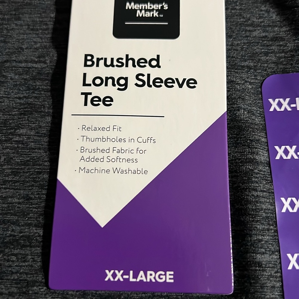 Ladies XXLarge Brushed Long Sleeve Tee - NWT - Picture 6 of 6